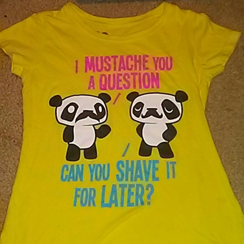 Mustache shirt